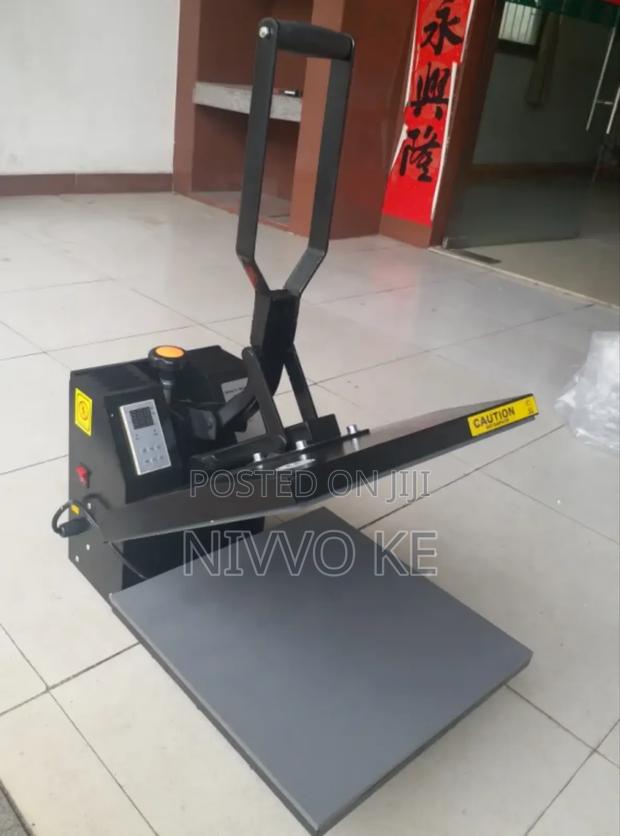 38×38cm Flatbed A3 Heat Press for Professional Transfer Work - main view