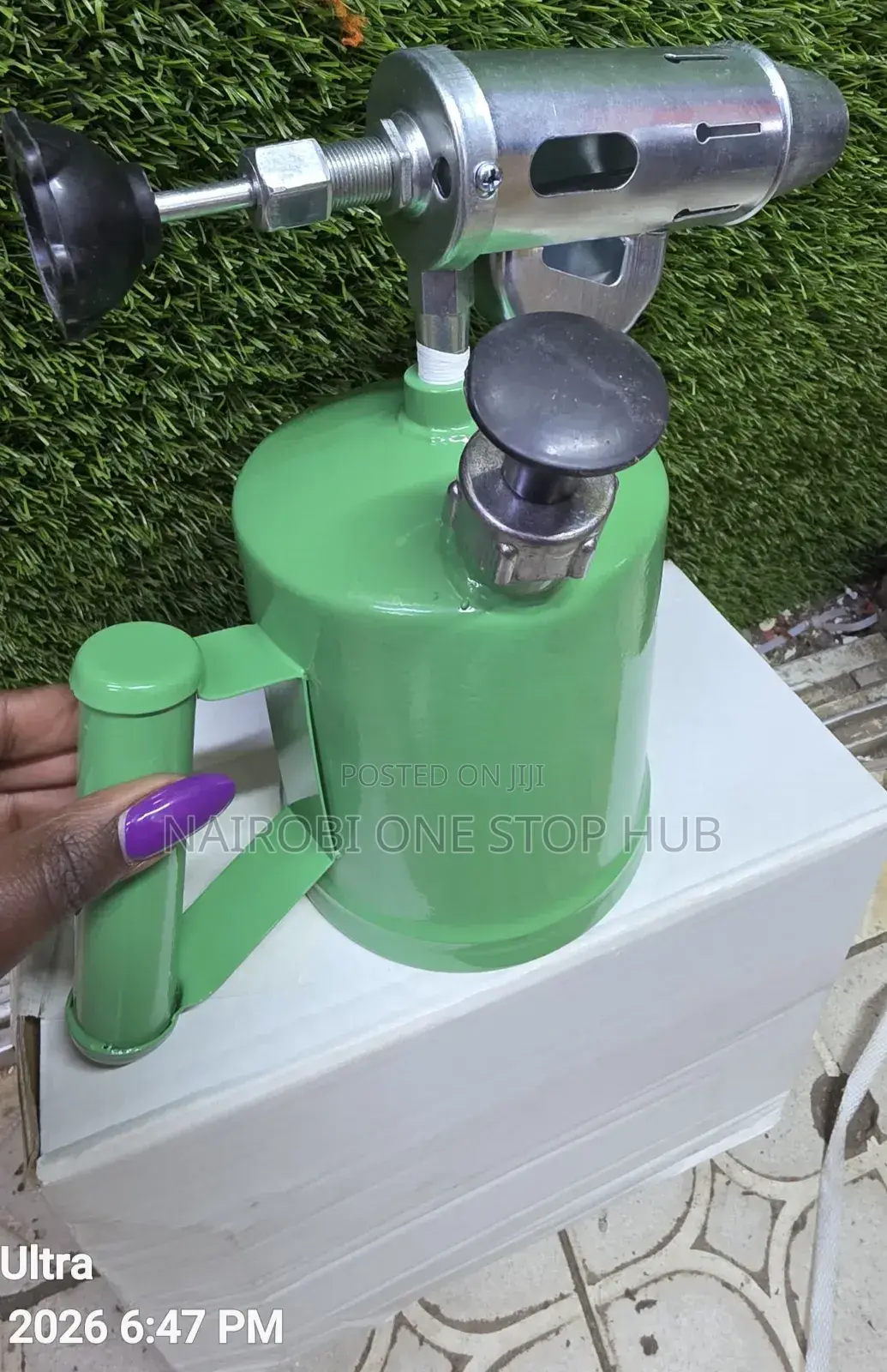 High-Power Kerosene Blow Lamp for Workshop Construction