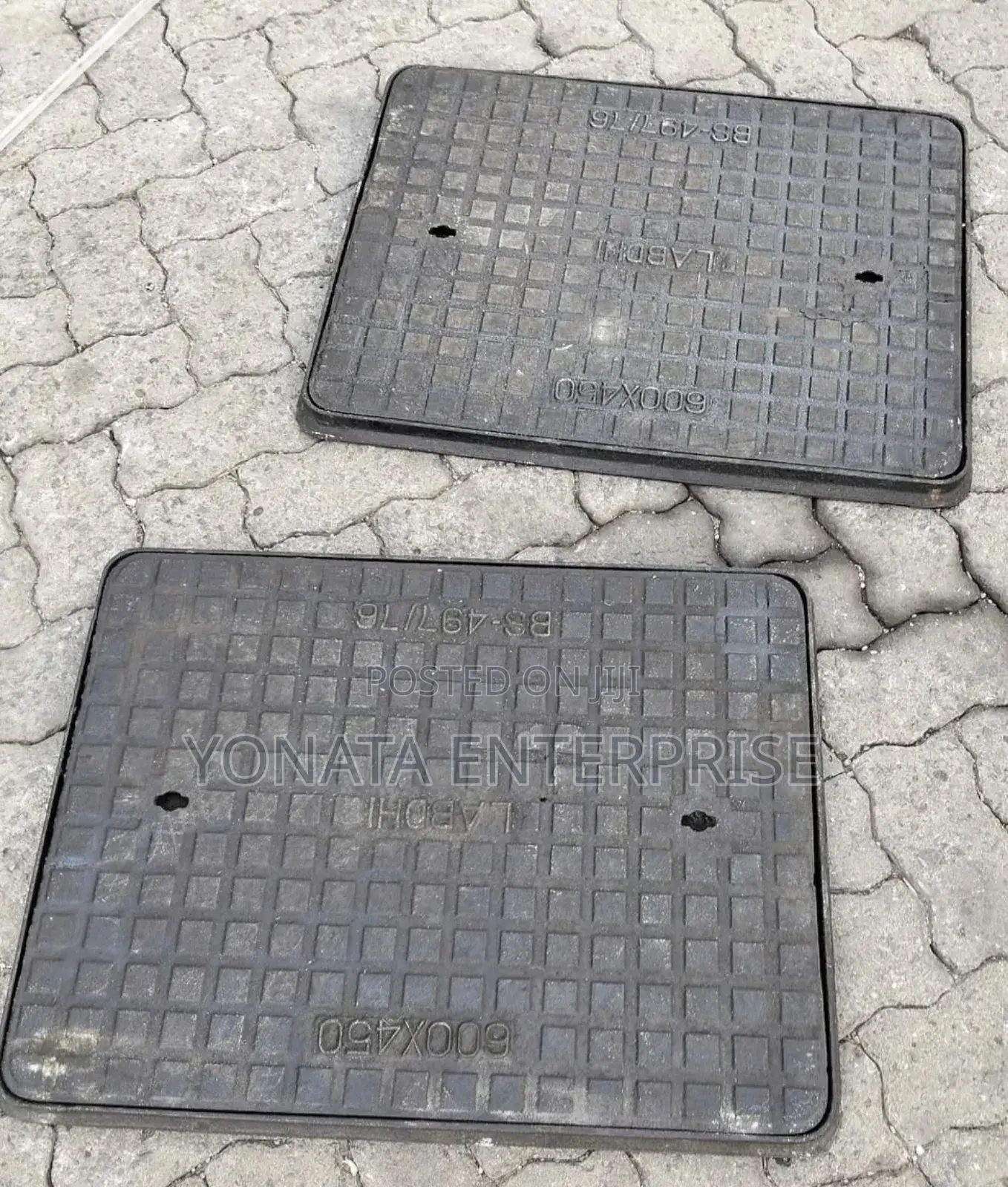 Rust Resistant Cast Iron Manhole Cover 450*600