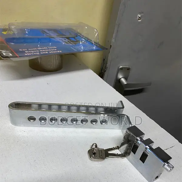 Stainless Steel Car Pedal Theft Proof Security 8hole Anti-Theft Loc