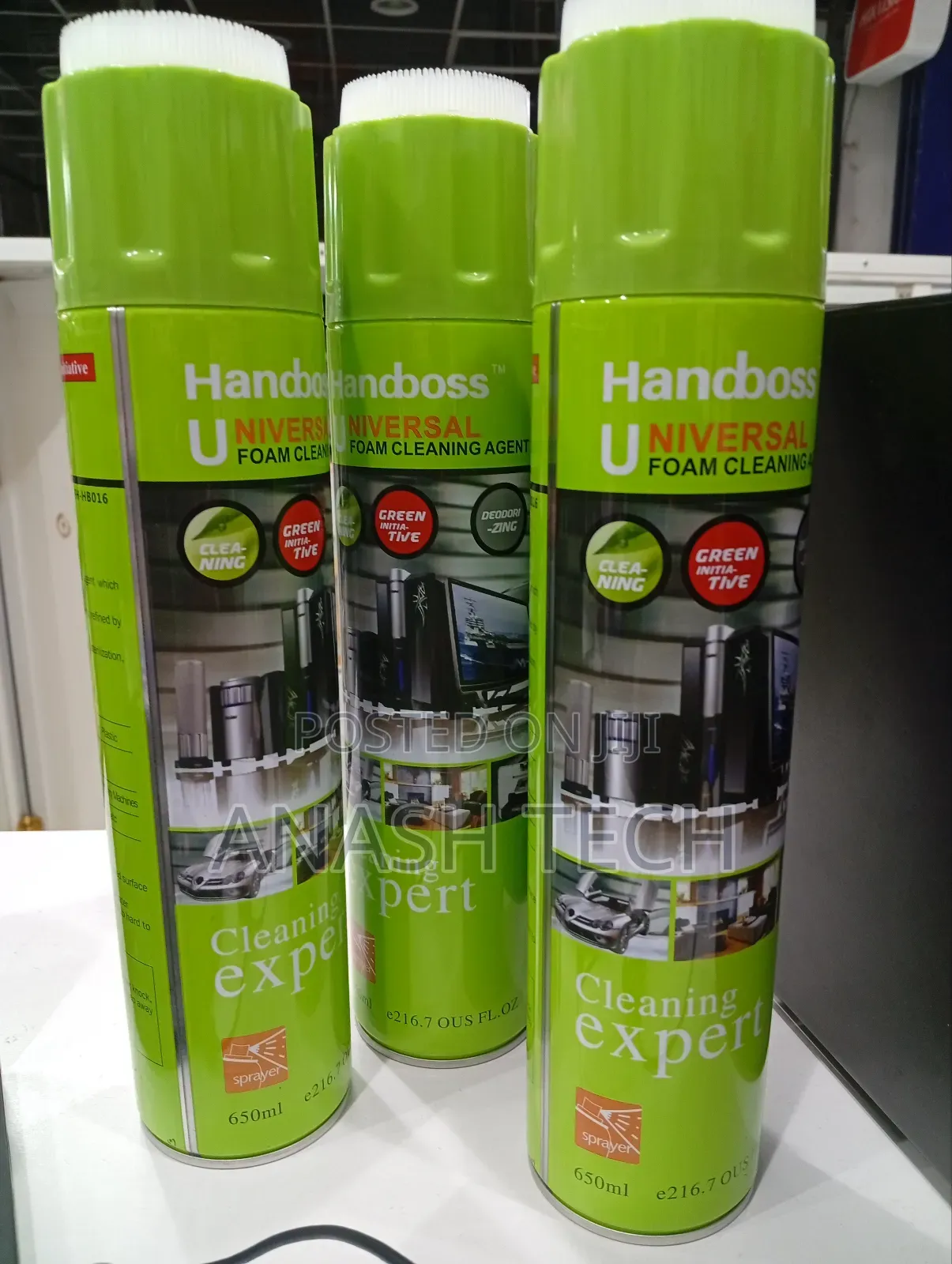 Universal Foam Cleaner for Computers and Screens , Clothes