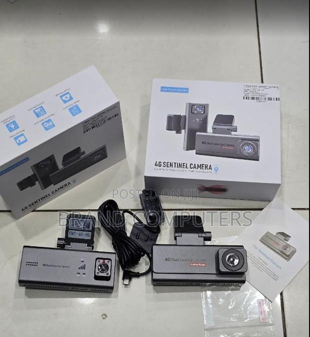 4g Sentinel Car Dash Camera With Front and Inside Camera
