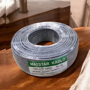 High Conductivity, Stable Performance 2.5mm 90m Twin With Earth Cable