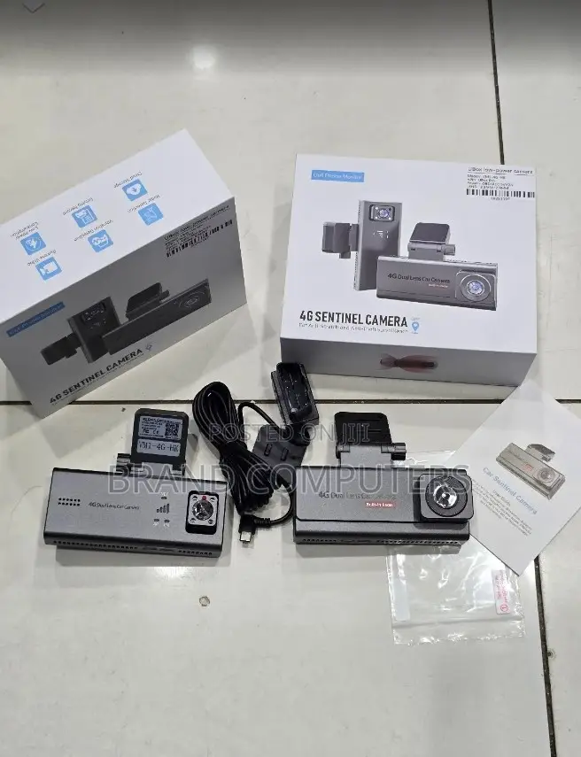Ubox 4g Dash Camera Dual Lens Vehicle Security Camera