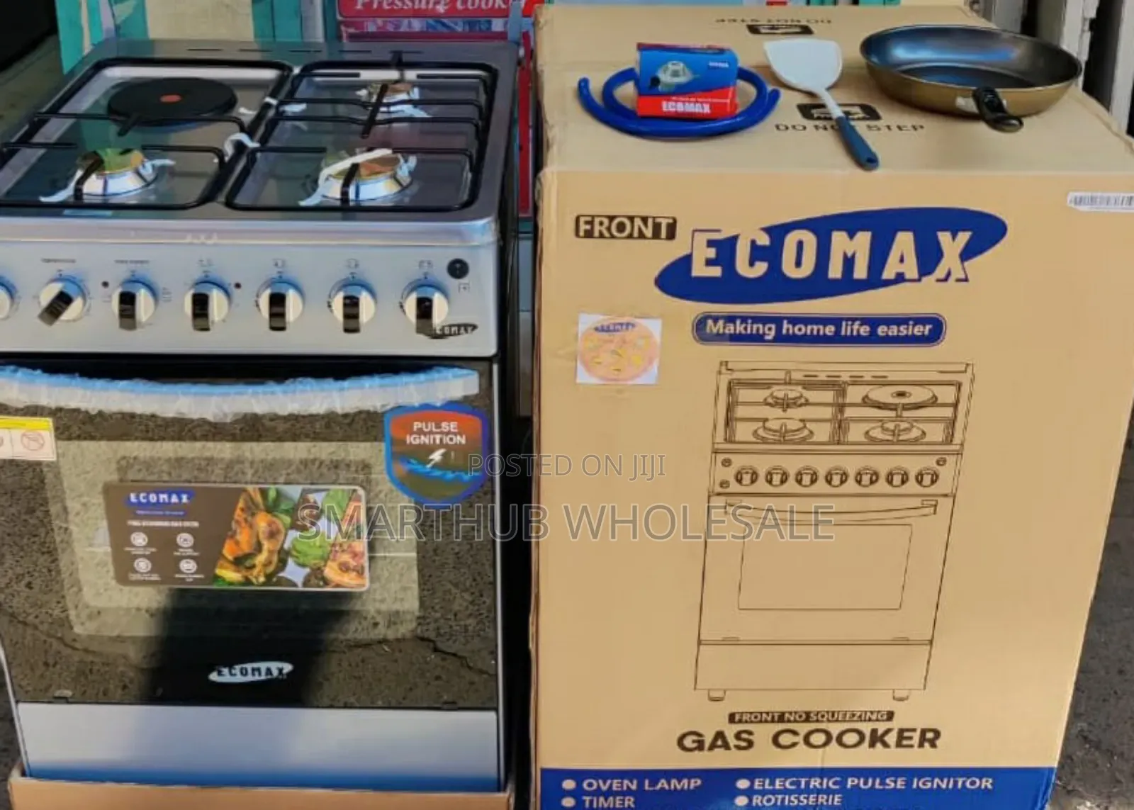 Ecomax 3g+1e 50×55 Lx680 Free Standing Cooker
