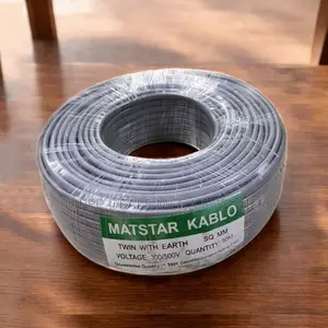 Resistant to Bending Fatigue 2.5mm 90m Twin With Earth Wiring Cable