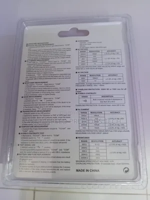 Digital Multimeter Dt830d