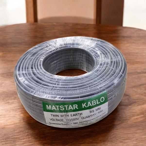 Corrosion Resistant, Best Performance 2.5mm 90m Twin With Earth Cable