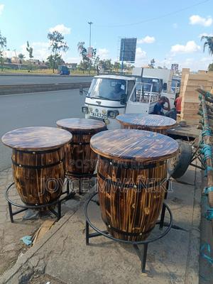 Barrel Bar Tables, Dark Colour , - main view