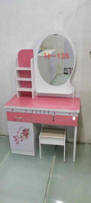 Modern Pink White Dressing Table - thumbnail 2