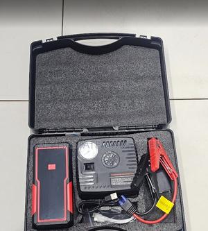 Car Jump Starter Power Bank With Tire Inflator Air Compressor