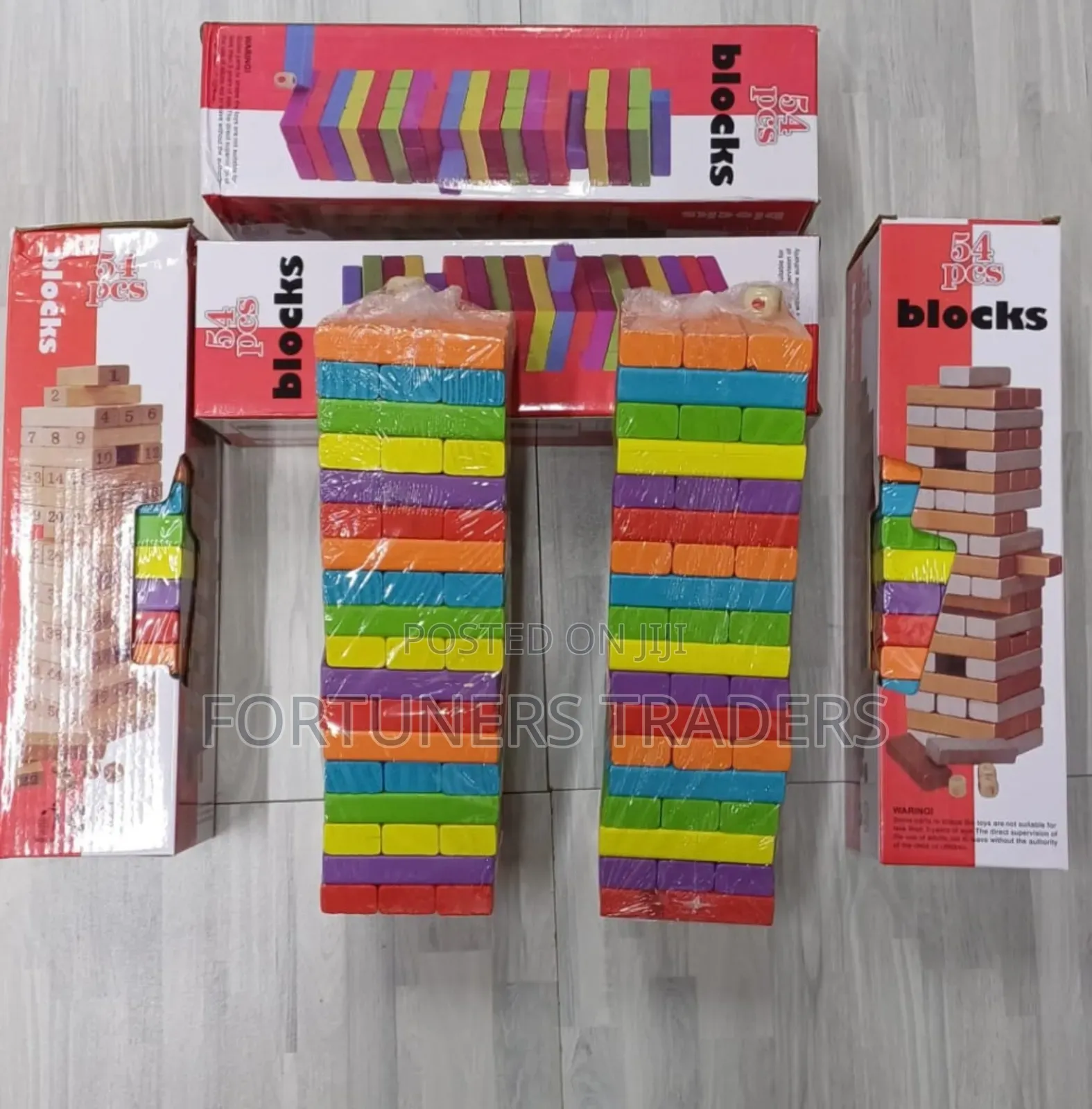 Jenga Blocks - Jenga Game 54pcs