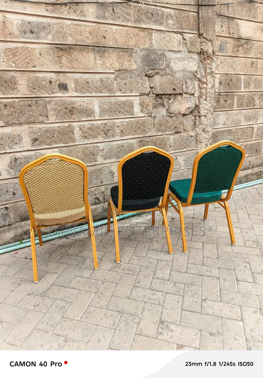 Elegant Banquet Events Chairs