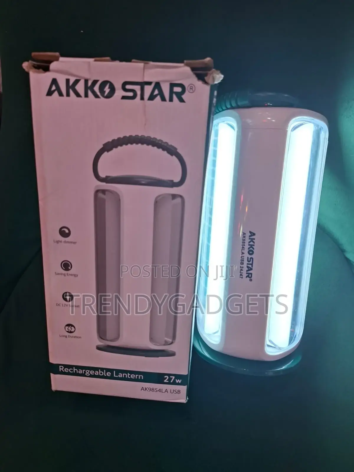 Akko Star 27w Rechargeable Lantern Ak9854la Usb