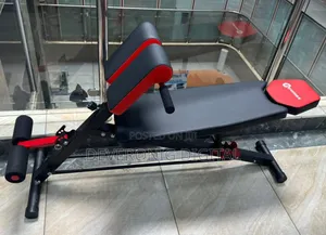 Adjustable Decline Sit-Up Bench With Leg Support 1