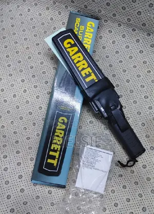Authentic Garrett Scanner Safety Garrett Scanner . . . . . . .