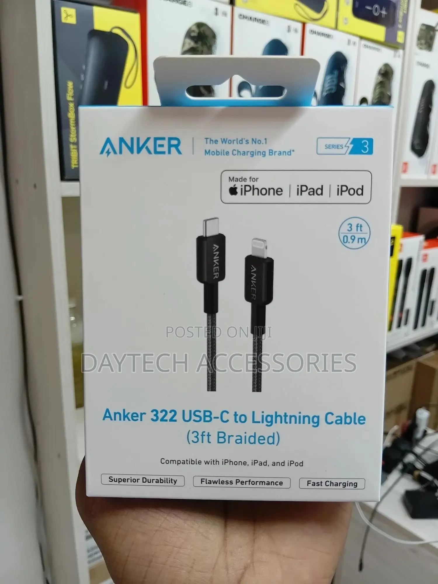 Anker 322 Usb-C to Lightning Cable - 1m