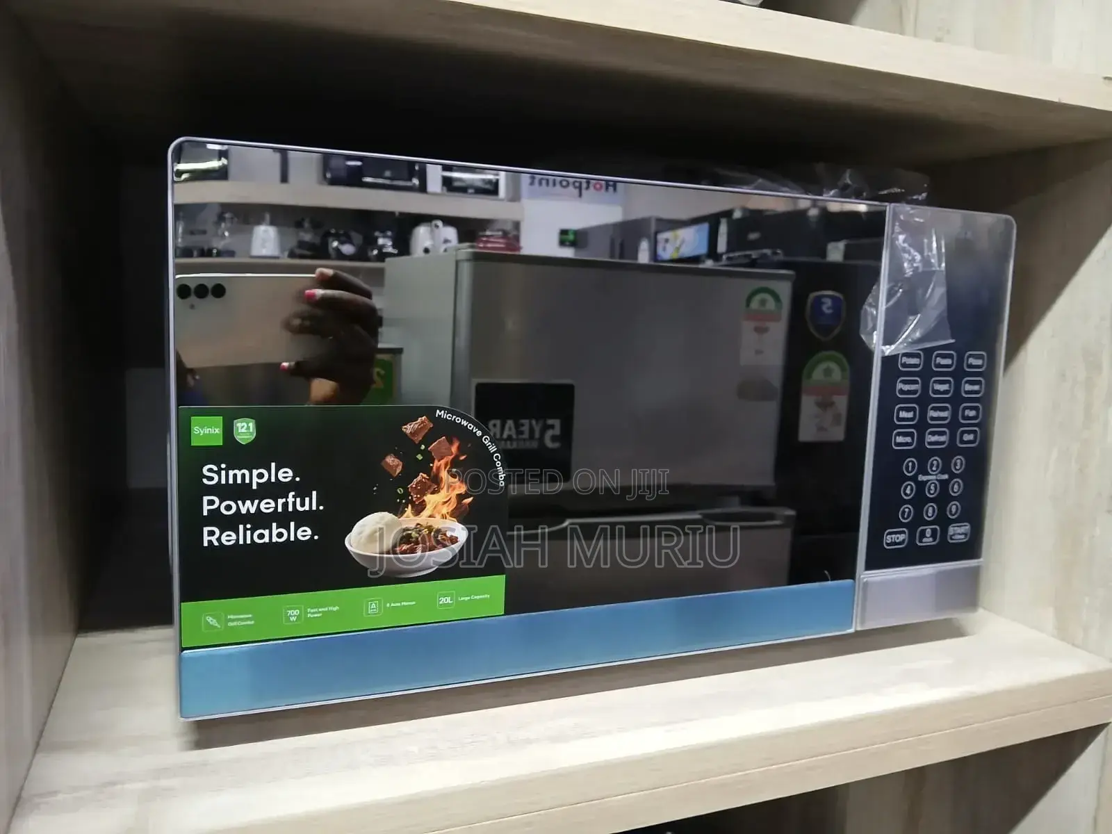 Syinix 20litres Digital Microwave