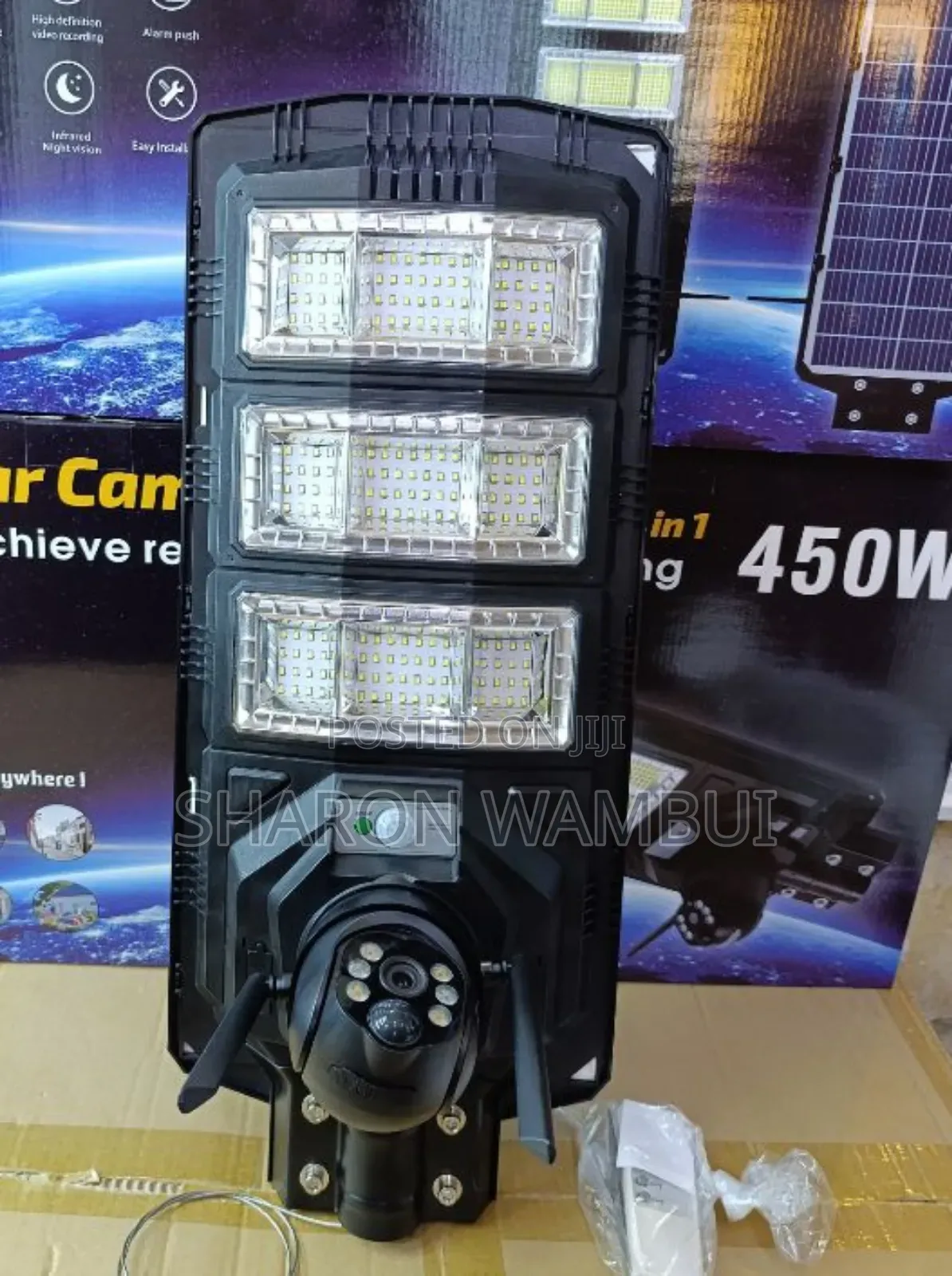 2 in 1 450w Solar Street Light +4g 360 Camera/360w Solar Street Light