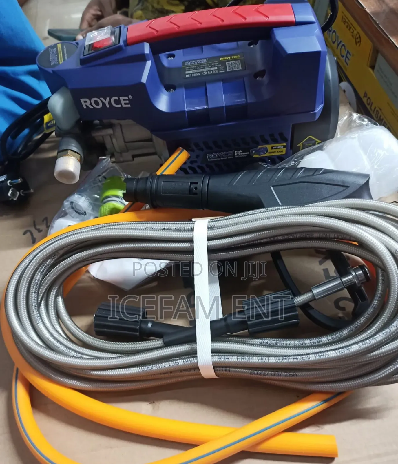 Royce Electric Carwash/1200w Cqrwash Machine