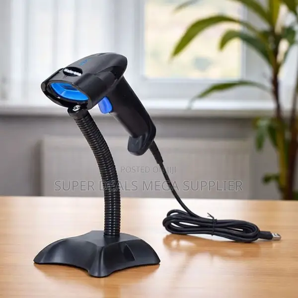 Top Quality 1d Handheld Barcode Scanner Usb Wired Hands Free