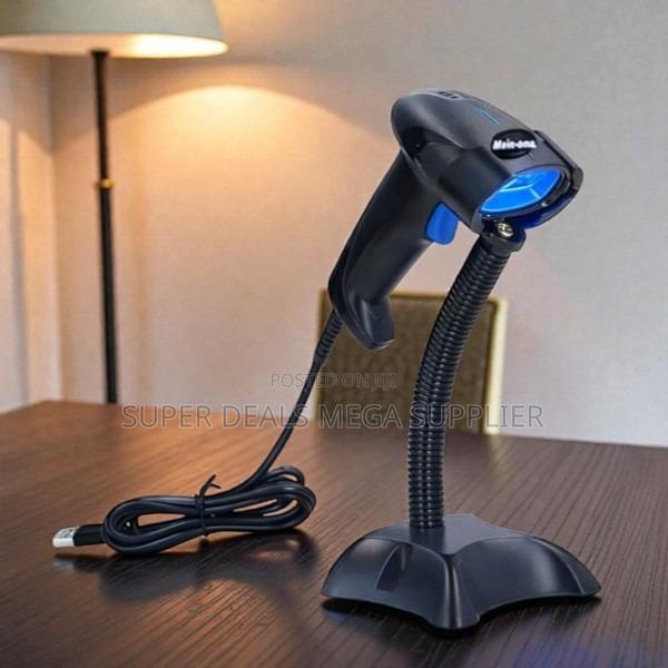 Space Efficient 1d Handheld Barcode Scanner for Retail Counters