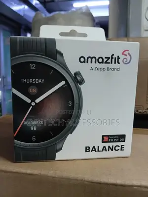 Amazfit Balance Smart Watch With Dual-Band,Gps ,Fitness Tracker -Black