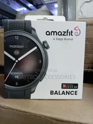 Amazfit Balance Smart Watch With Dual-Band,Gps ,Fitness Tracker -Black