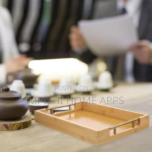 3 in 1 Bamboo Serving Tray - thumbnail 7