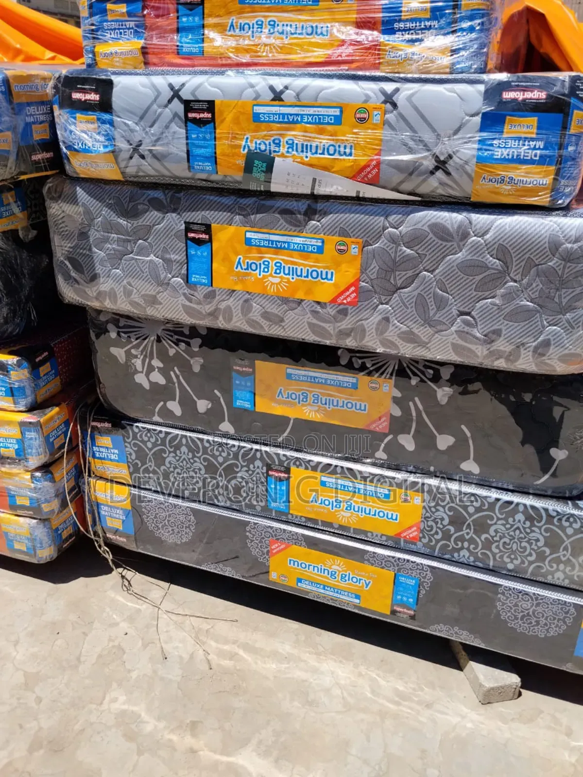 6 Inches Density Plain Mattress Size 3 by 6