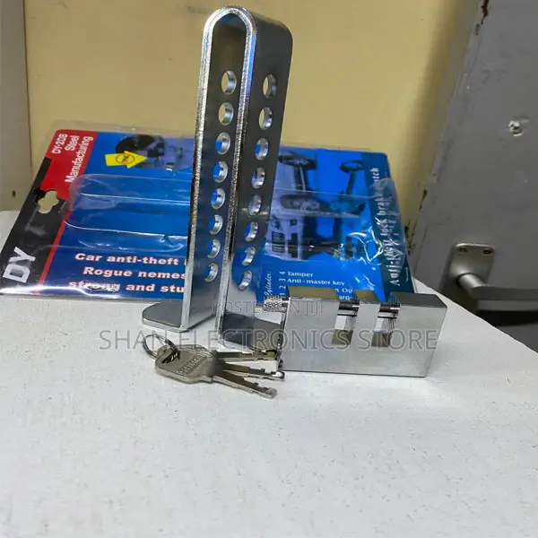 Car Brake Clutch Lock - Stainless Steel Anti-Theft Pedal Lock