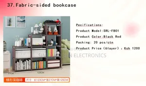 Multifunctional Fabric Bookcase