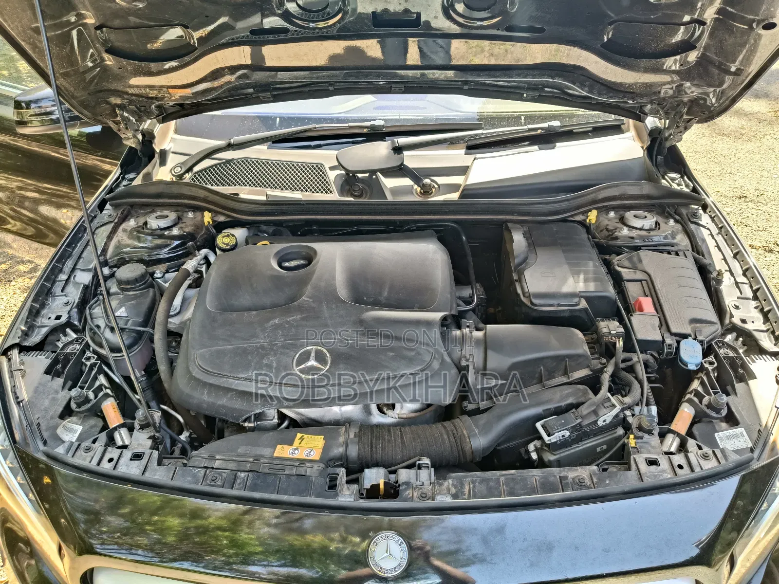 Mercedes-Benz CLA-Class CLA 200 Sedan 2017 Black