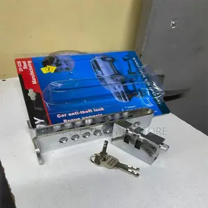 Stainless Steel Anti-Theft Car Brake Pedal Lock 8 Holes