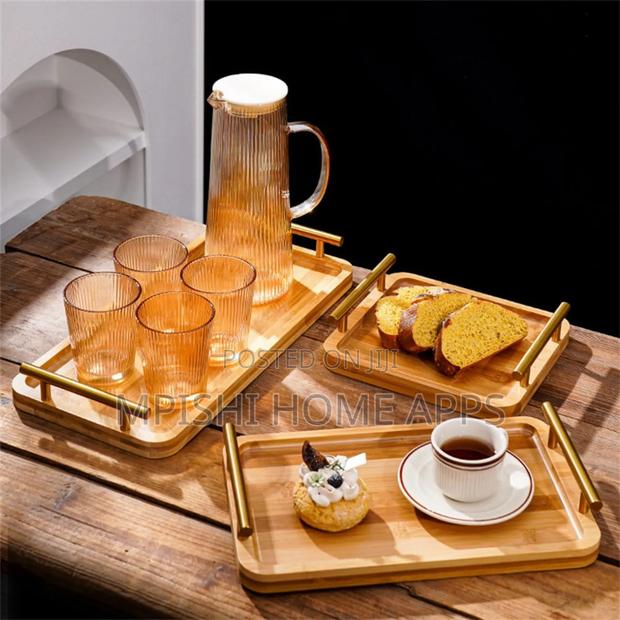 3 In1 Serving Tray With Bamboo Handles - thumbnail 3