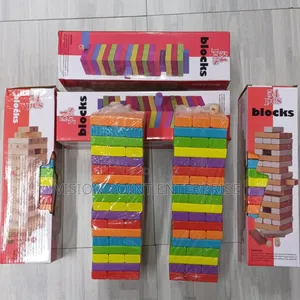 Coloured Jenga Blocks/Blocks Coloured
