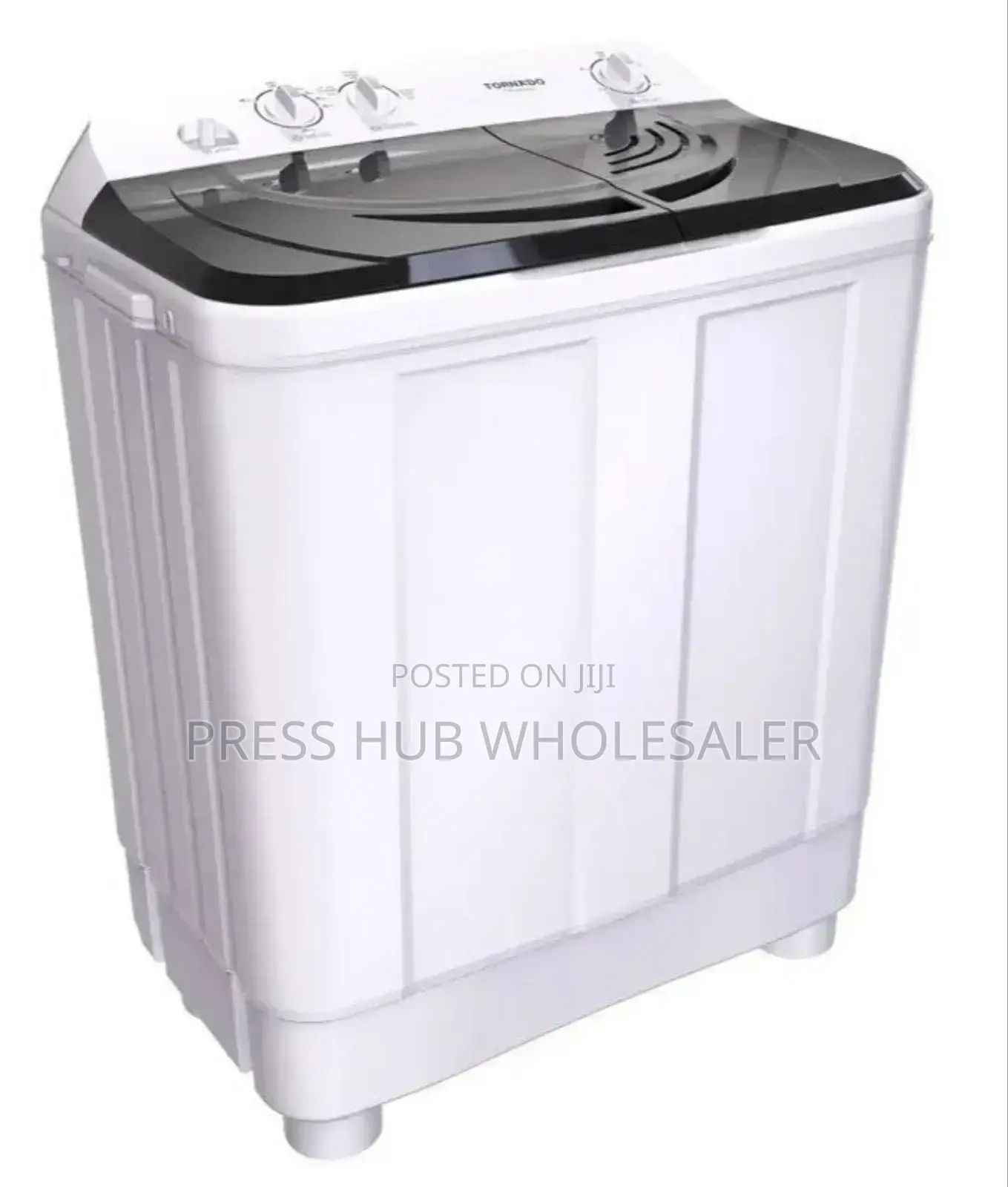 Tornado Twin Tub Semi-Automatic Washing Machine