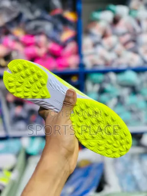 Adidas Neon Green F50 Laceless Ag Trainers No