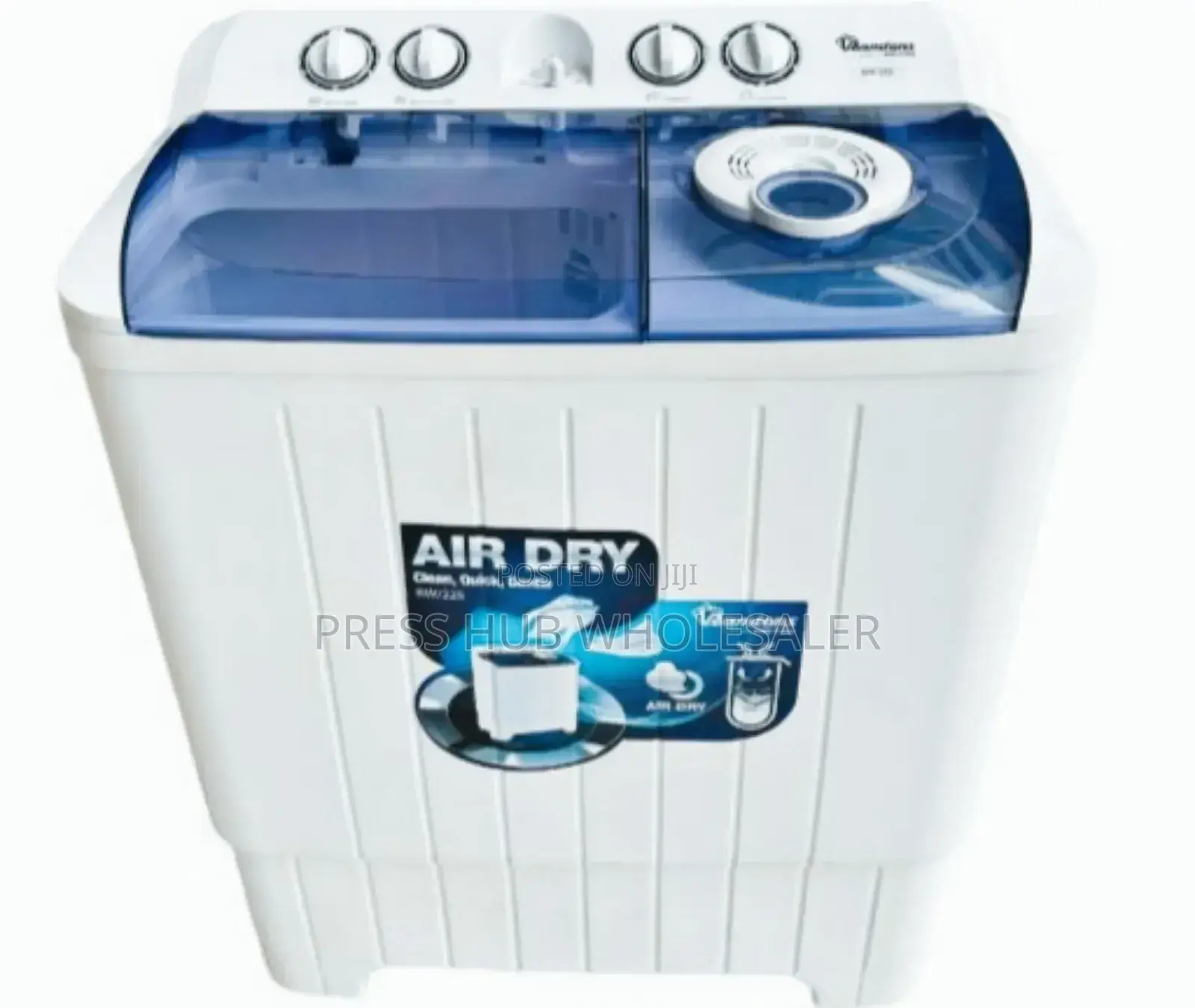 Tornado -7kg Twin Tub Semi-Automatic Washing Machine; 