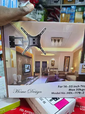 Home Design HDL-117b-2 Full-Motion Tv Wall Mount