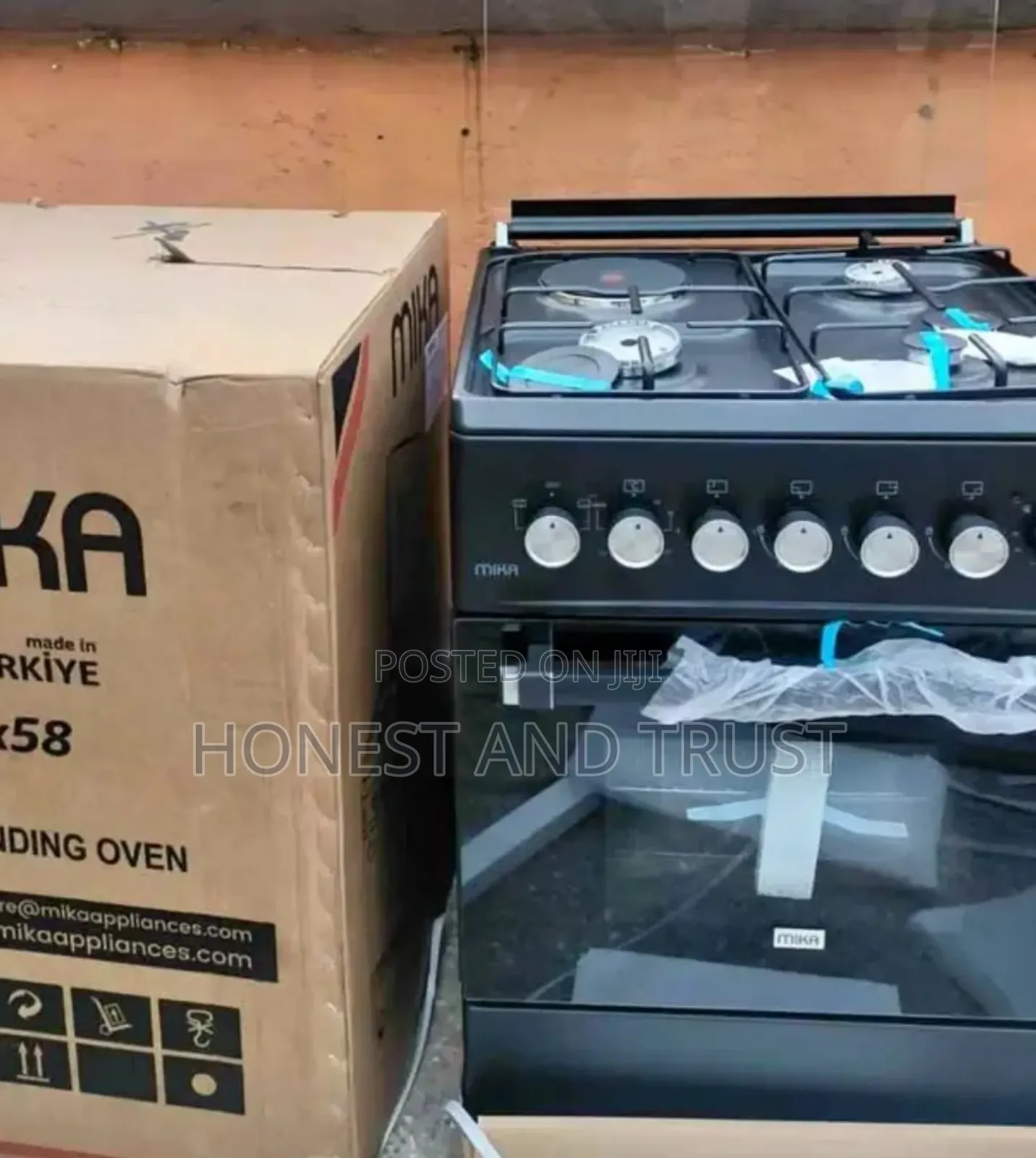 Mika Standing Cooker With Electric Oven
