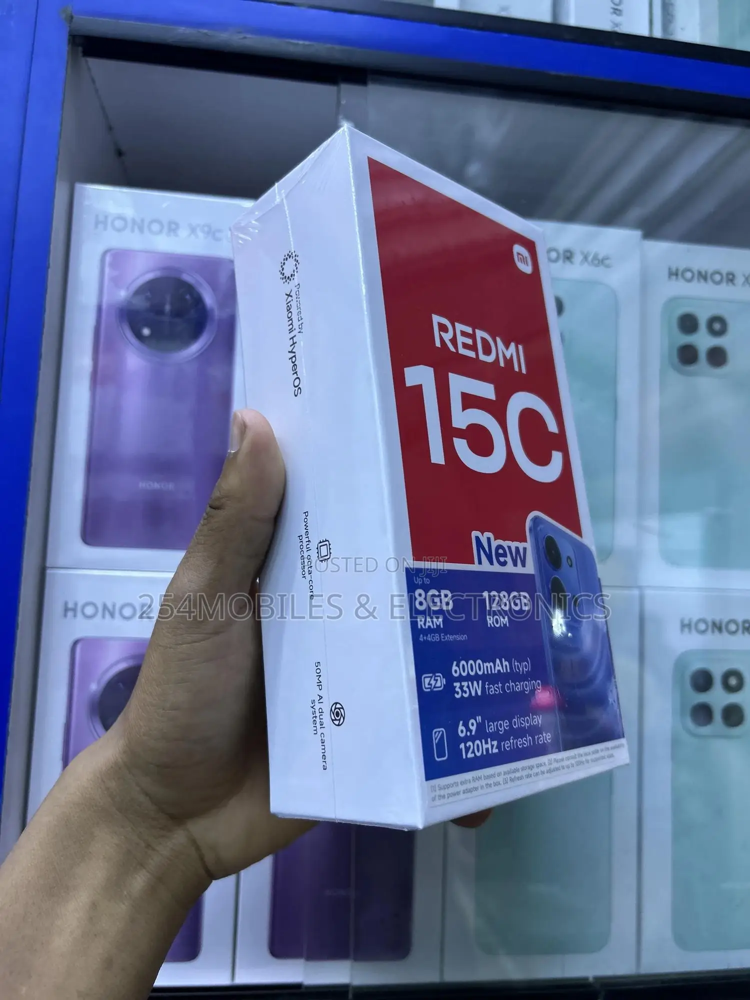 New Xiaomi Redmi 15C 4G 256 GB Red