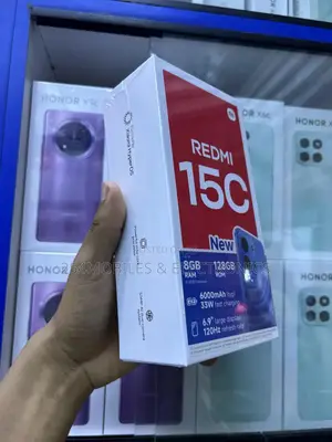 New Xiaomi Redmi 15C 4G 256 GB Red