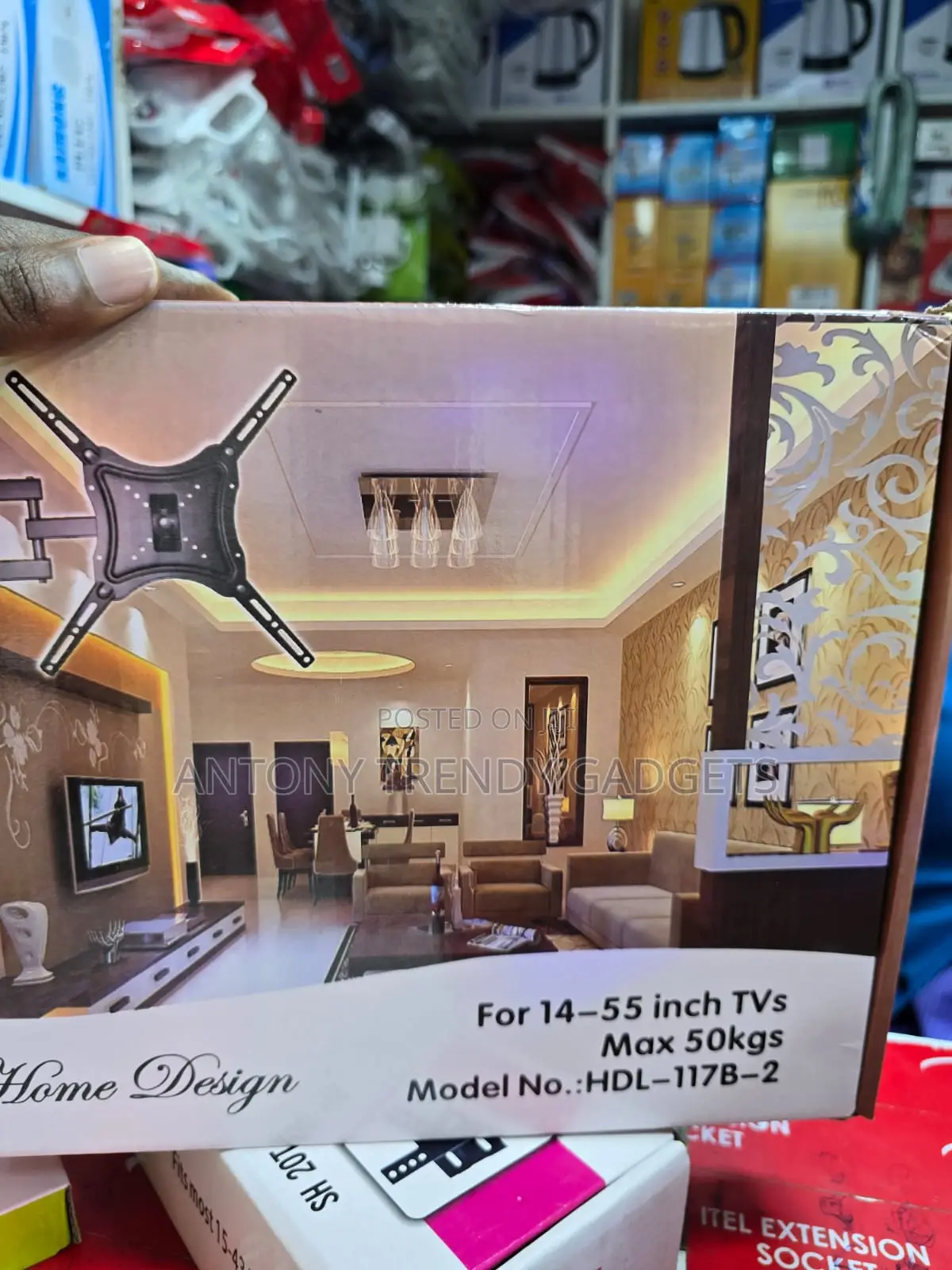 Home Design Heavy Duty Tv Bracket 14–55 Inches