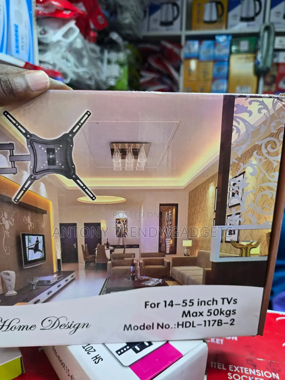 Home Design Heavy Duty Tv Bracket 14–55 Inches