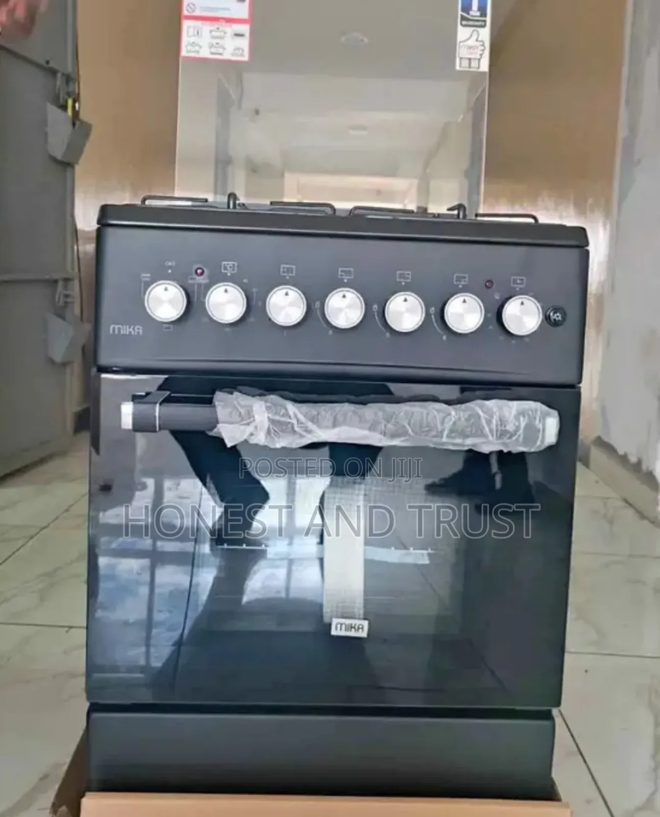 Mks340q Mika 58 by 58 3+1 Gas Mable Cooker