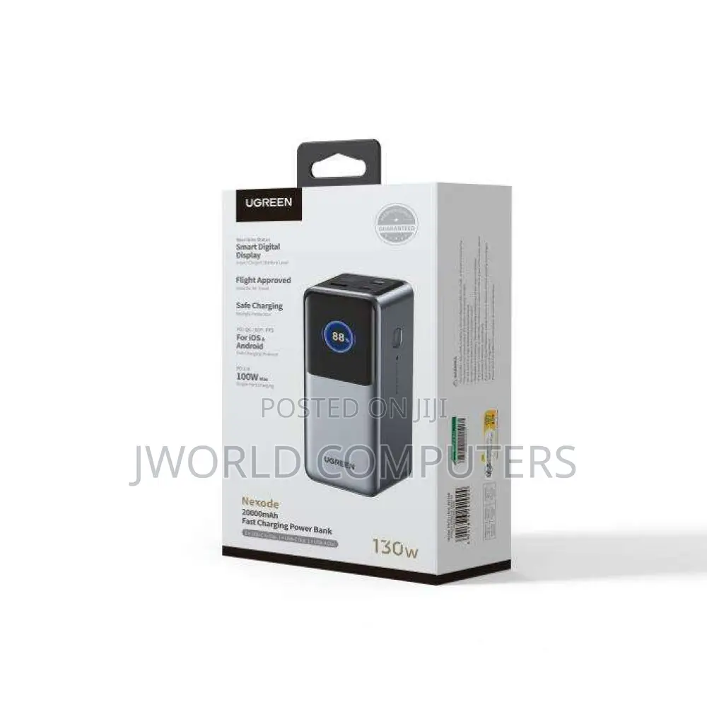 Ugreen 25000mah 200w Fast Charging Power Bank - Pb722
