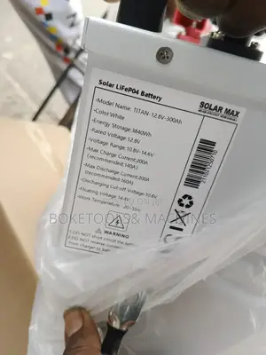 Solarmax 300ah Lithium Iron Battery