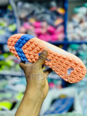 Air Zoom Peach Orange Guava Ice Ag Football Shoes