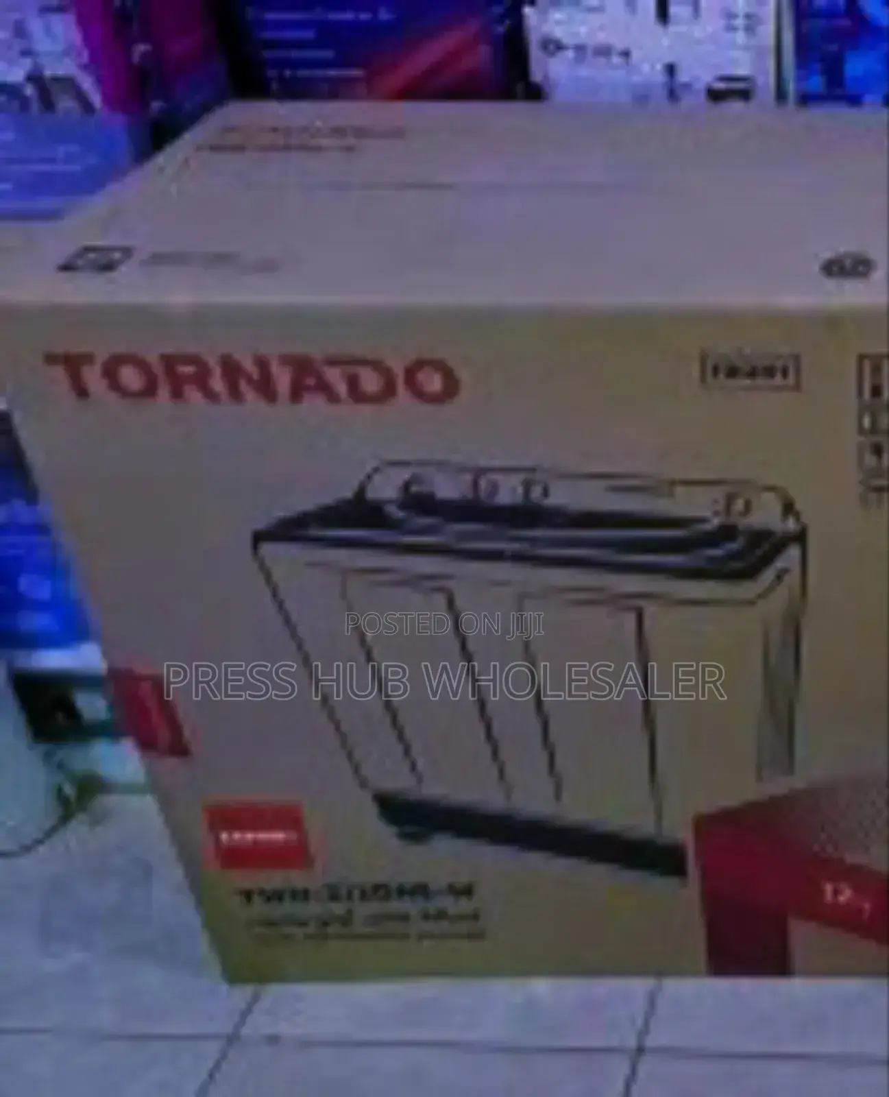 Tornado Twin Tub Semi-Automatic Washing Machine 10kg
